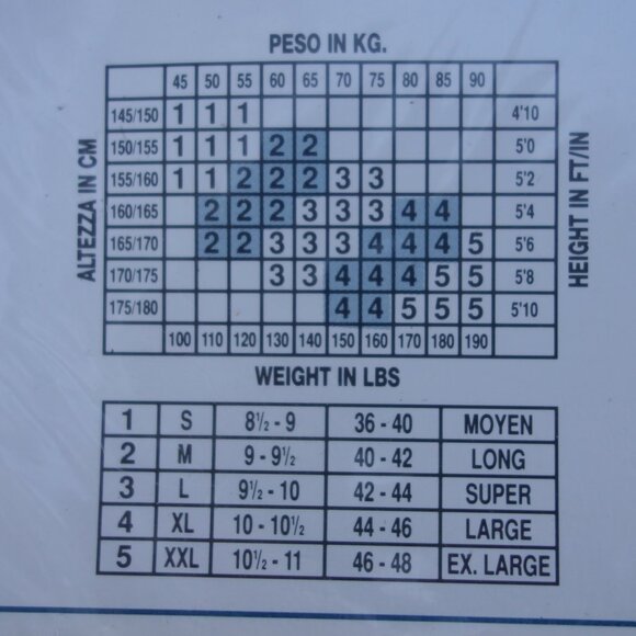 Franzoni Lycra 3D Velour 60 Den Size 1 Panna CreamColor Made in Italy Panty Hose - Picture 8 of 10